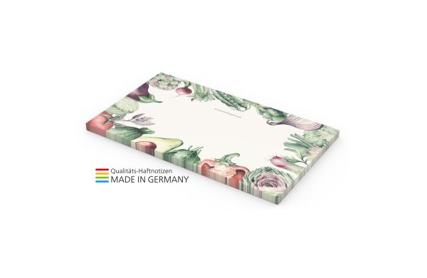 sticky note Basic green+blue, 125 x 72 mm