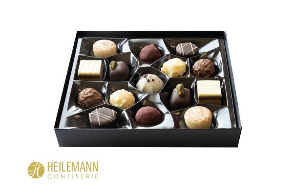 Heilemann mini pralines in schuifdoosje