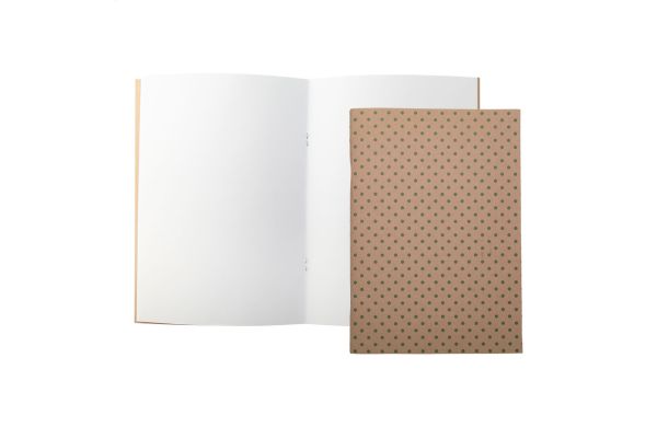 Individuelles Notizbuch CreaNote A5 Eco, weiss