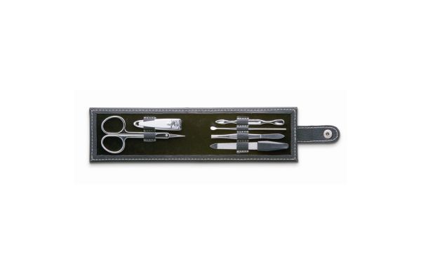 NAILKIT 6-teiliges Maniküre-Set - schwarz