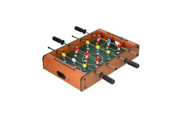 Kleiner Tischkicker "Mini Soccer", braun