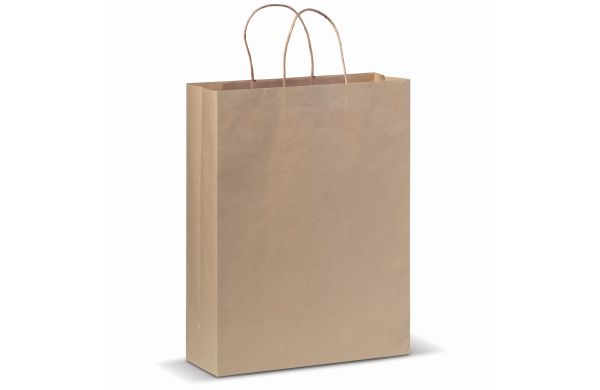 Kraftpapiertüte 100g-m² 32x12x41cm, braun