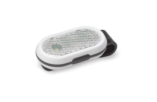 Lampe Clip-On, schwarz/weiss