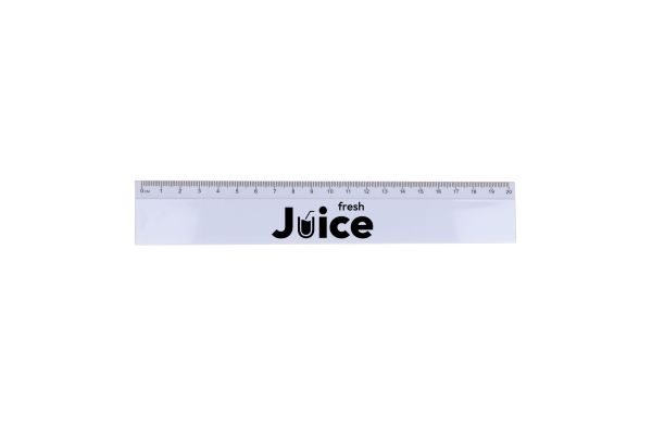 Lineal 20cm, weiss