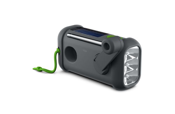 MH-08  Muse Radio, Bluetooth-Lautsprecher mit Solar- und Öffnungsmechanismen, schwarz