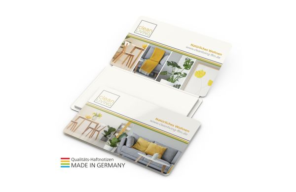 Multi-Card sticky note green-blue