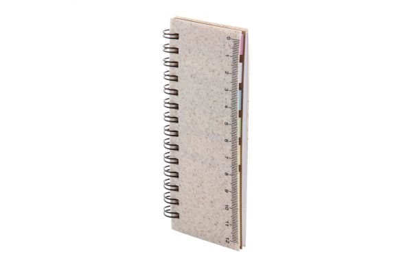 Notizbuch WheaNote Mini, beige