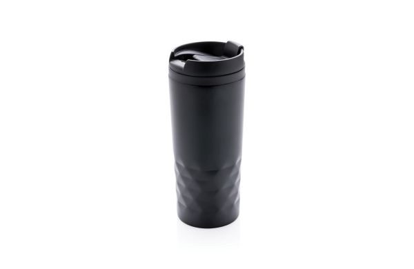 Geometrischer Becher/schwarz