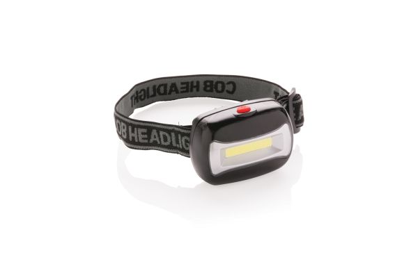 COB Kopflampe/schwarz