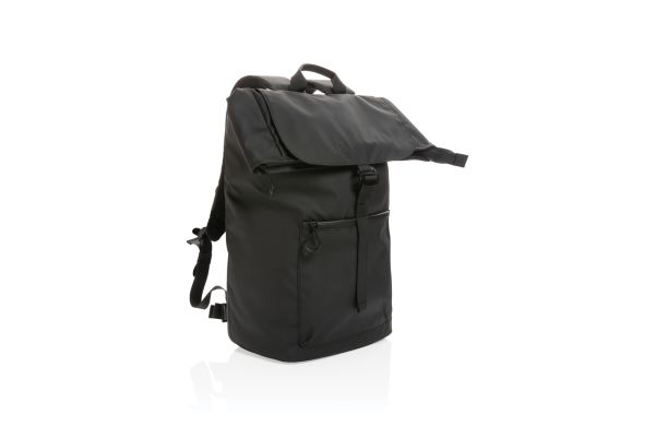 Impact AWARE™ RPET wasserabweisender 15.6" Laptop-Rucksack/schwarz