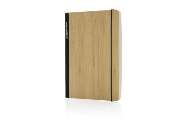 Scribe A5 Notibuch aus FSC Bambus/schwarz