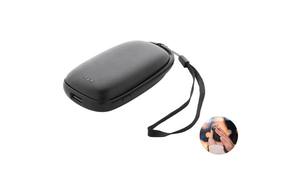 PowerPalm Powerbank mit Handwärmer, schwarz