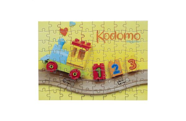 Puzzle mit Sublimationsdruck Mizzle, weiss