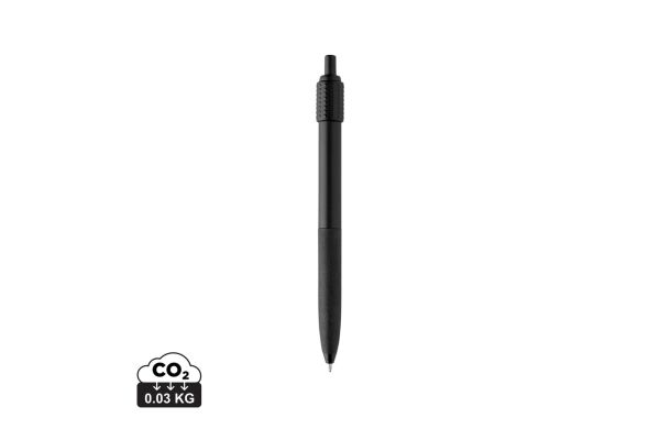 Quill-Anti-Stress-Stift aus GRS rec. rABS, schwarz, blau