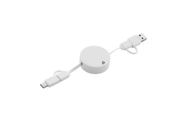 RABS USB-Ladekabel Rascop, weiß