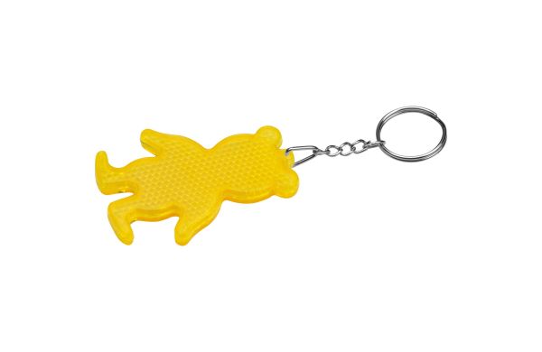 Reflecterende sleutelhanger "Beer"