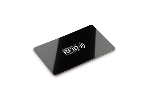 RFID Anti Skim Karte, schwarz - weiss