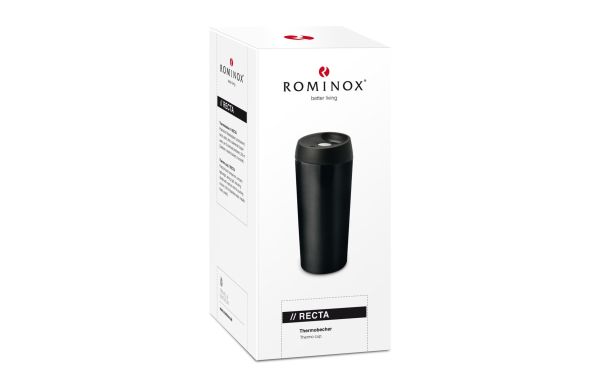 ROMINOX® Isolatiebeker // Recta 500ml - zwart