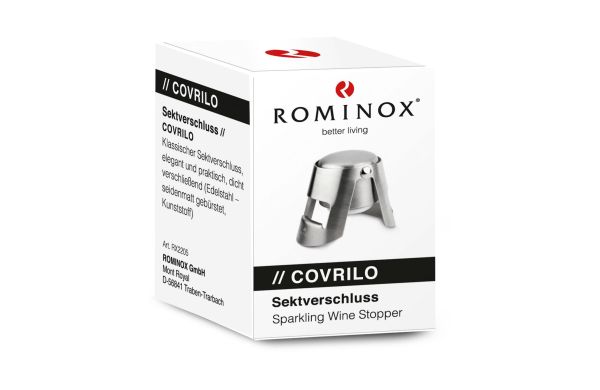 ROMINOX® Schuimwijnstop // Covrilo