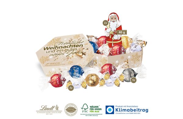Süße Präsentbox Weihnachten Lindt Maxi