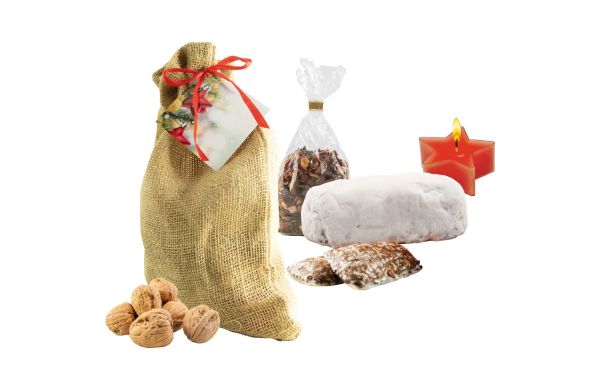 Süßes Weihnachts-Säckchen