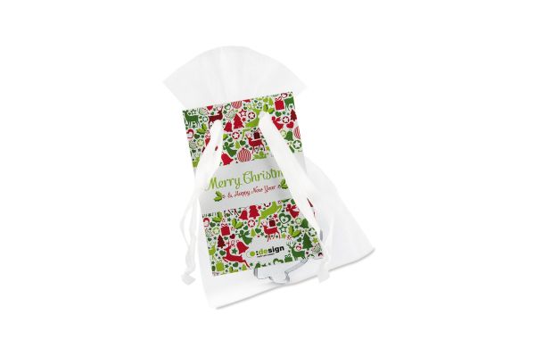 Bakvormen in organza zakje