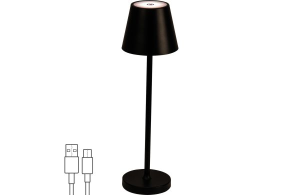 Tafellamp met touchsensor, oplaadbaar