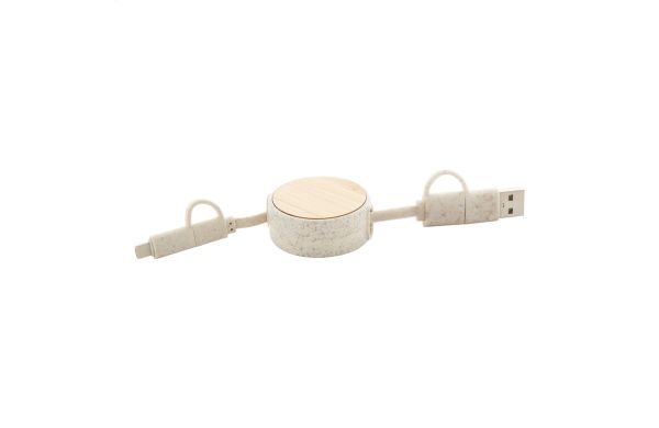 USB Ladekabel Komugo, weiss