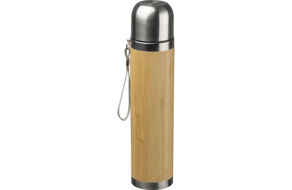 Vakuum Isolierkanne aus Edelstahl, 450 ml - beige