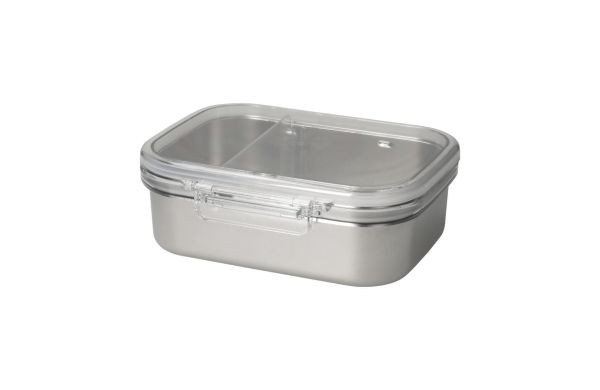 Vorratsdose "Storage", 1,0 l, silber/transparent
