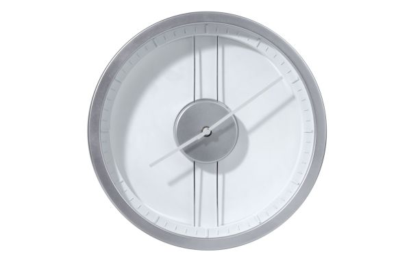 Wanduhr, weiss
