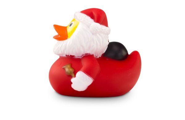 Reclameeend Claus Kerstmis