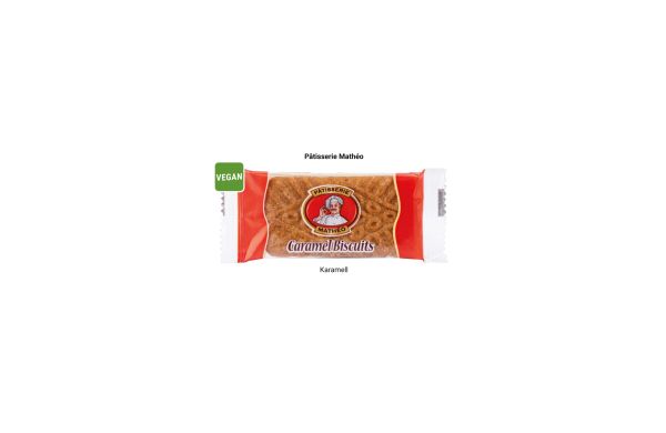 Reclamekaart Midi caramel biscuits