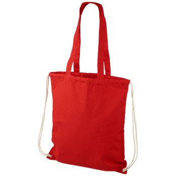 Eliza 240 g/m² katoenen rugzak met trekkoordsluiting 6L