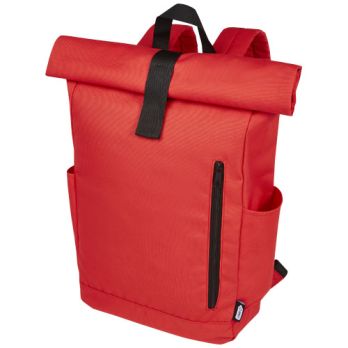 Byron 15,6 inch GRS RPET roll top rugzak 18 L