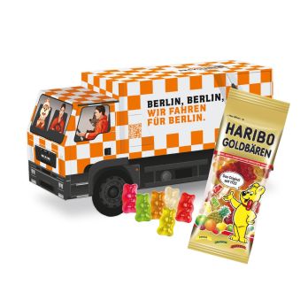 3D cadeau vrachtwagen