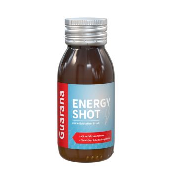 Energy-Shot "Guarana" in der Glasflasche