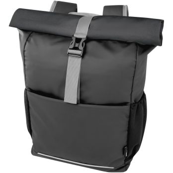 Aqua 15" waterafstotende fietstas van GRS-gerecycled materiaal 20 L