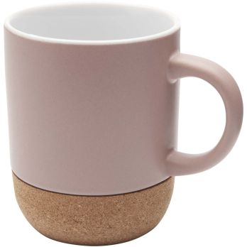 Billie 300 ml keramische mok met kurkdetails