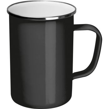 Geëmailleerde mok