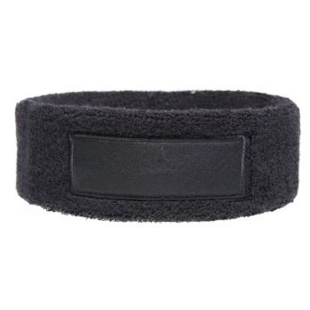 Frotté hoofdband met label