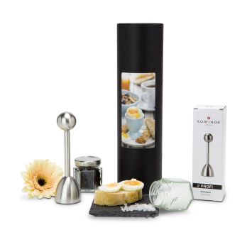 Geschenkset: De professionele eierkapper