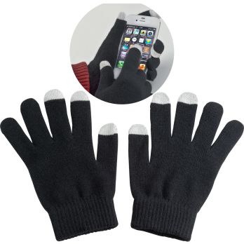 Acryl handschoenen met 2 touch tips