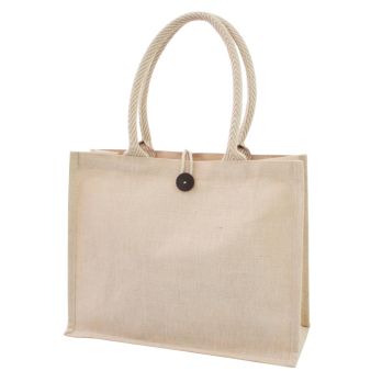 Jute/katoenen tas Anton