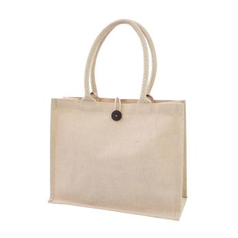 Jute/katoenen tas Otto