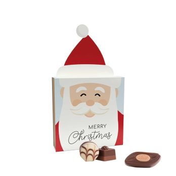 Lindt promotieverpakking "Kerstmuts", mini pralines