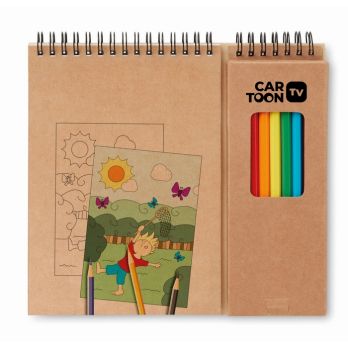 COLOPAD kleurset met 8 kleurpotloden