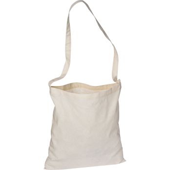 Oeko-Tex® STANDARD 100 gecertificeerde katoenen tas met lange hengsels
