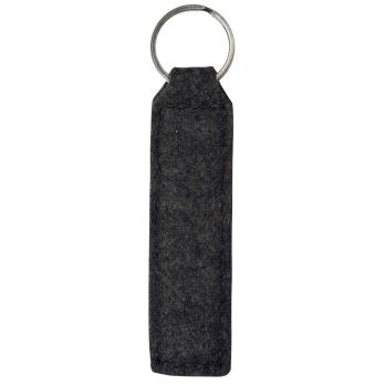 Polyester vilten sleutelhanger rechthoek