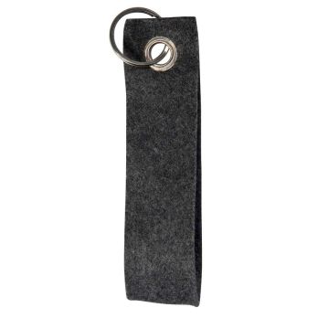 Polyester vilten sleutelhanger lus rechthoek